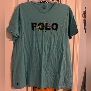 Polo Ralph Lauren Paint Splatter Big Pony Shirt